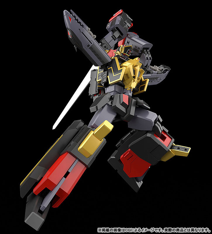 THE GATTAI The Brave Express Might Gaine Black Might Gaine