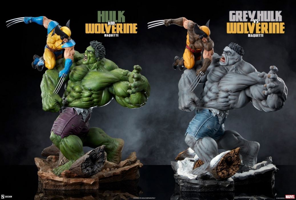 Grey Hulk vs Wolverine