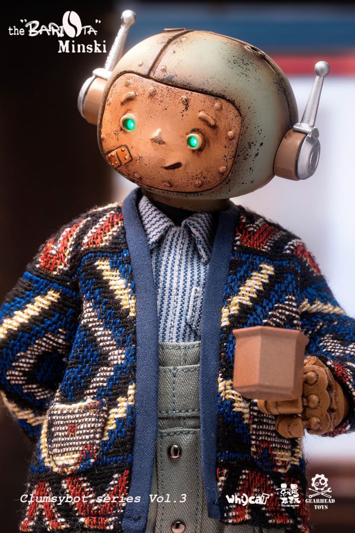ClumsyBot series third edition - Barista Minski