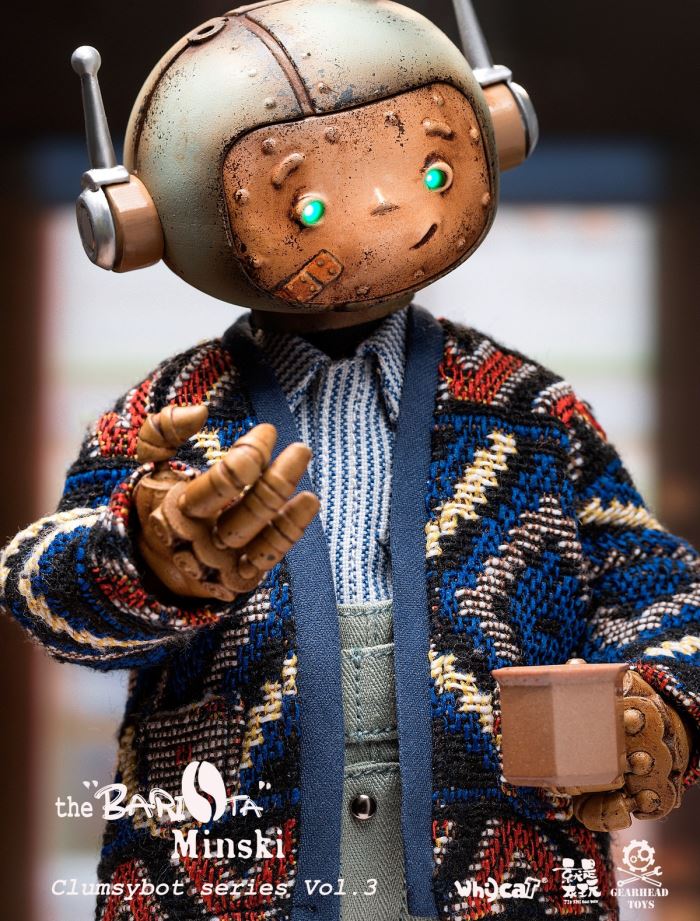 ClumsyBot series third edition - Barista Minski