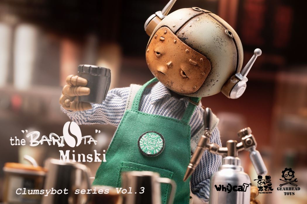 ClumsyBot series third edition - Barista Minski