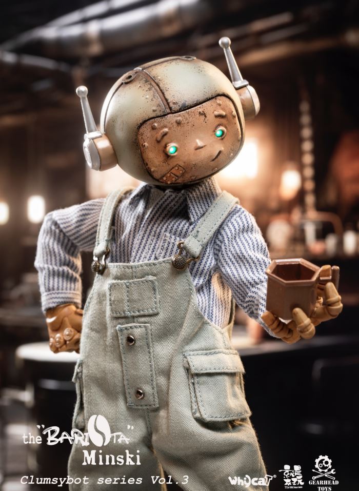 ClumsyBot series third edition - Barista Minski