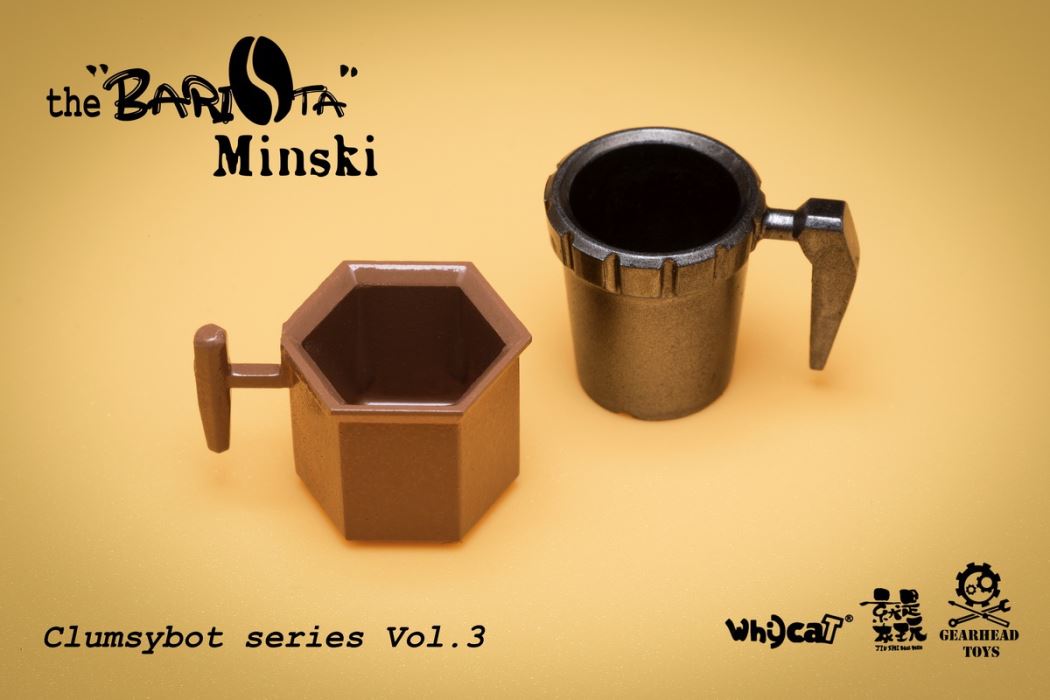 ClumsyBot series third edition - Barista Minski