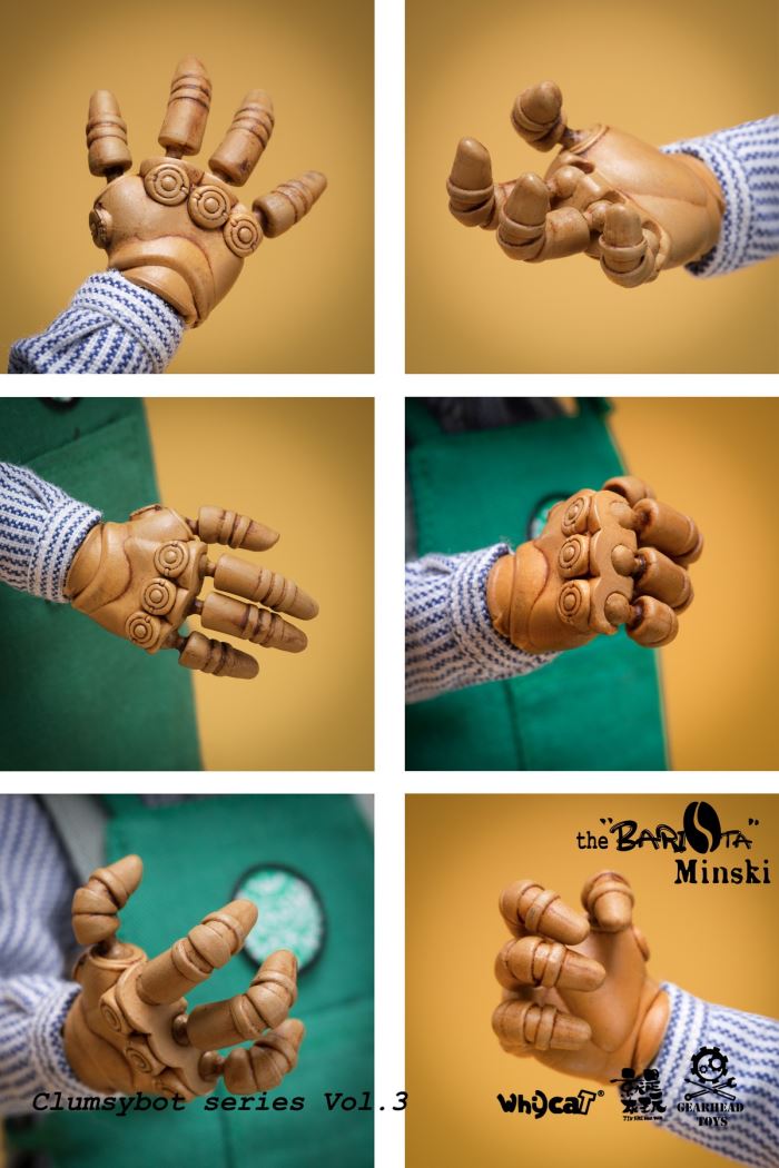 ClumsyBot series third edition - Barista Minski