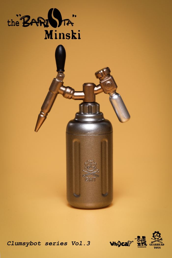 ClumsyBot series third edition - Barista Minski