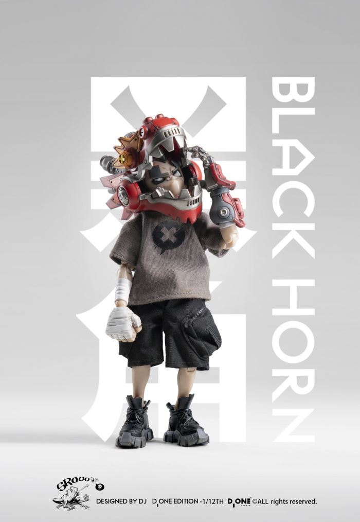Dragon Year Limited Edition Loop Comic - Black Horn Doll