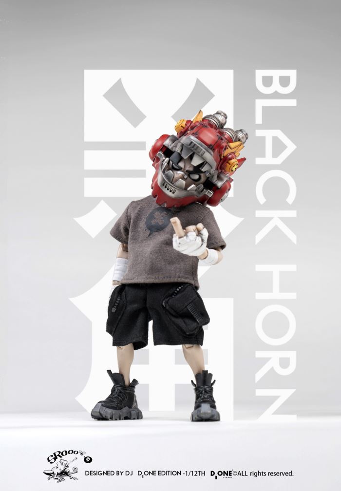 Dragon Year Limited Edition Loop Comic - Black Horn Doll