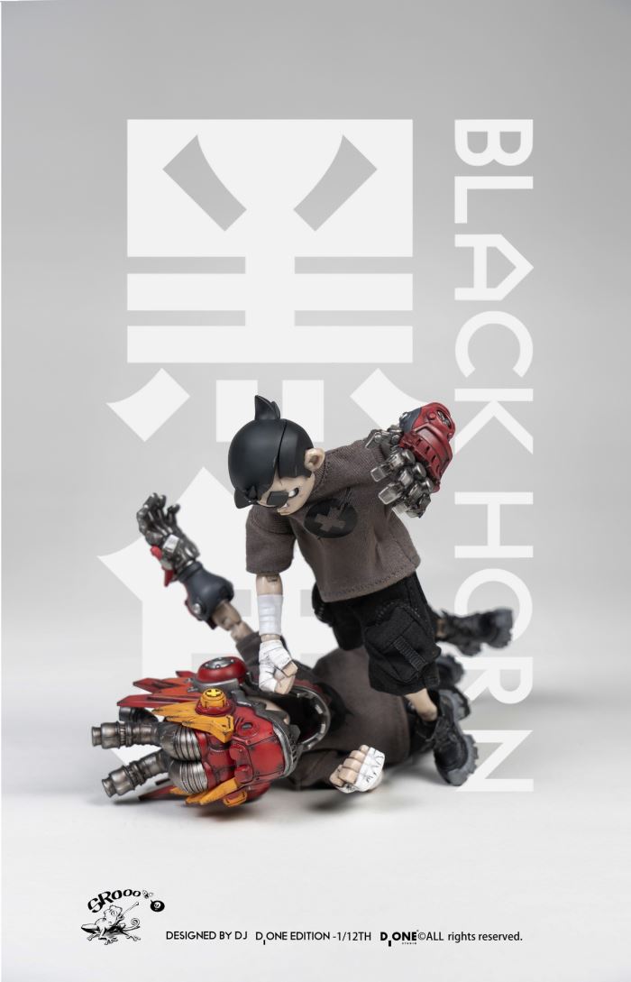 Dragon Year Limited Edition Loop Comic - Black Horn Doll