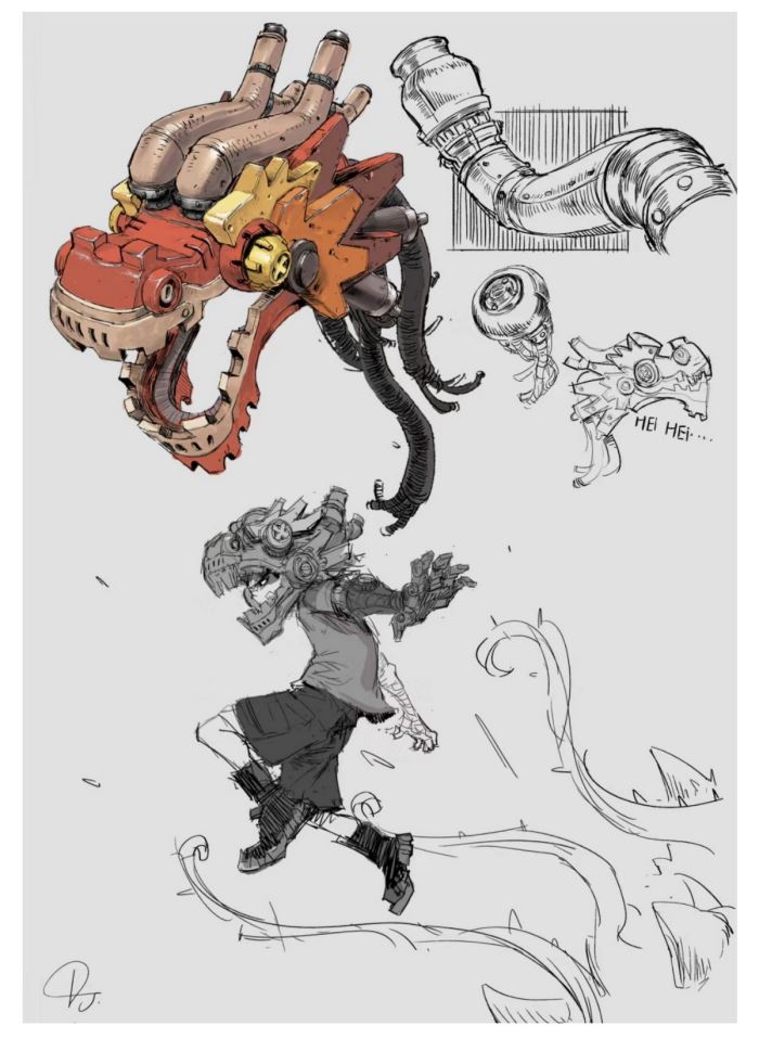 Dragon Year Limited Edition Loop Comic - Black Horn Doll