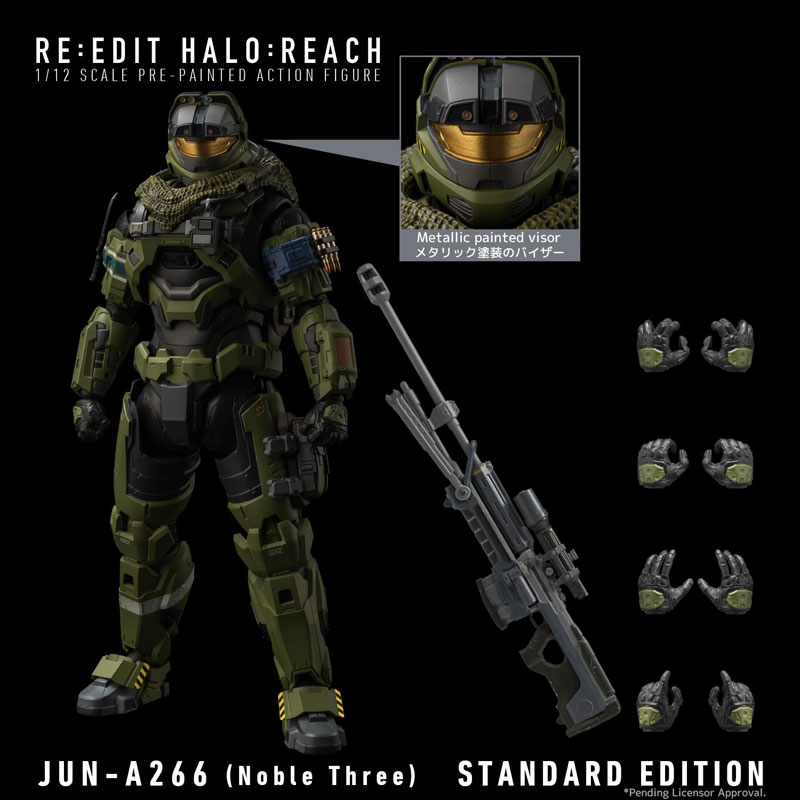 RE:EDIT Halo: REACH 1/12 SCALE JUN-A266 (Noble Three)