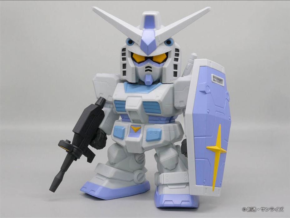 Jumbo Soft Vinyl Figure SD RX-78-3 SD G3 Gundam