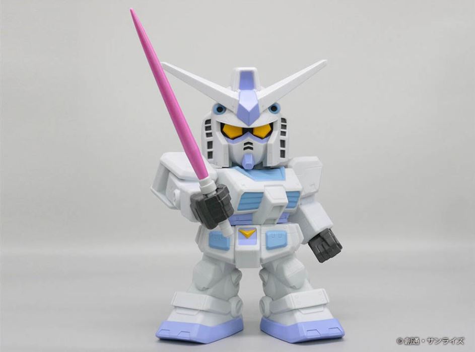 Jumbo Soft Vinyl Figure SD RX-78-3 SD G3 Gundam
