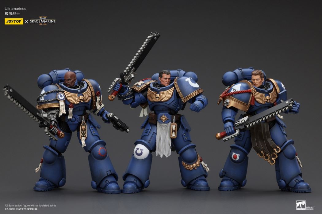 Ultramarines - Lieutenant Titus/Sergeant Gadriel/Chiron Brothers 1/18