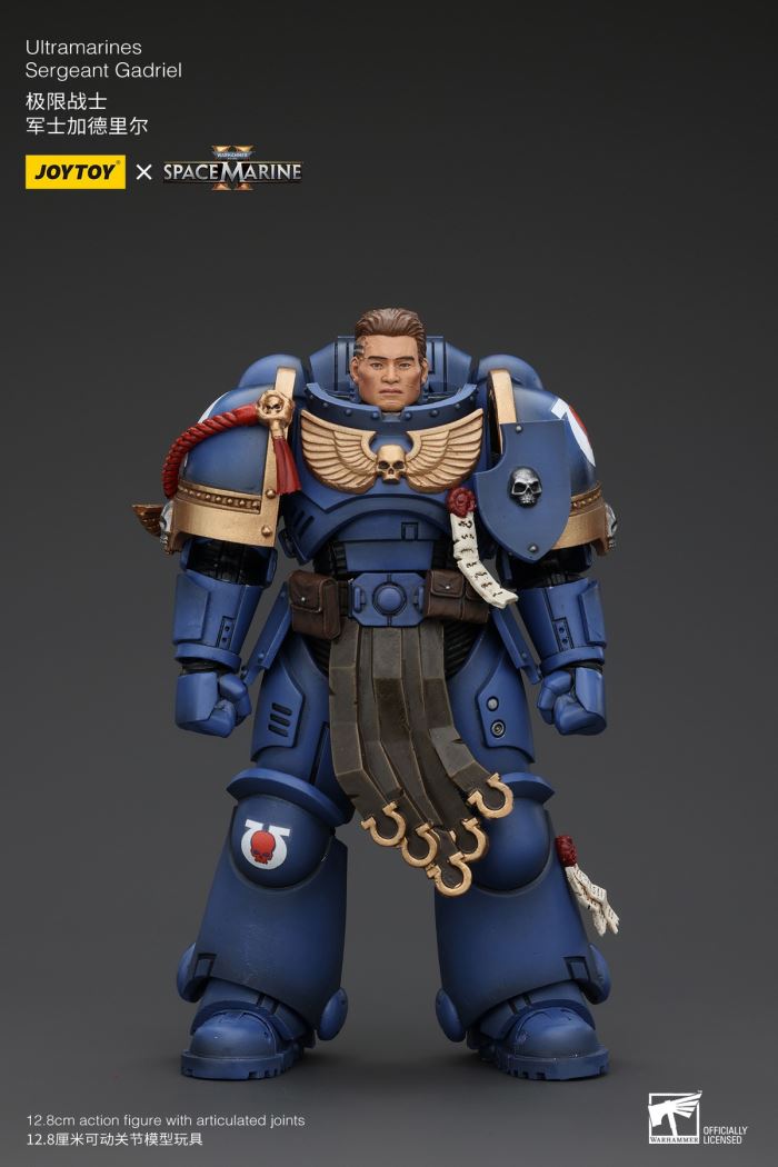 Ultramarines - Lieutenant Titus/Sergeant Gadriel/Chiron Brothers 1/18