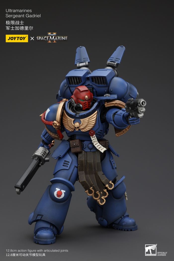 Ultramarines - Lieutenant Titus/Sergeant Gadriel/Chiron Brothers 1/18