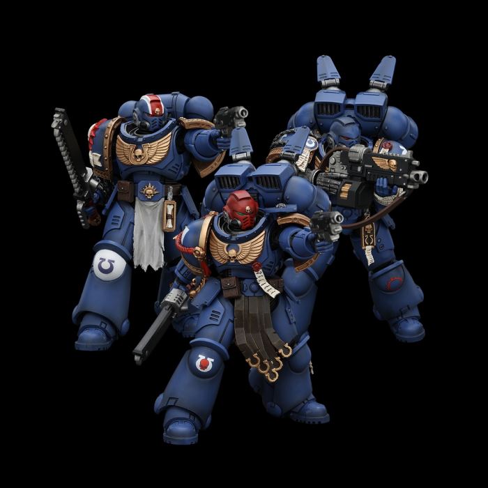 Ultramarines - Lieutenant Titus/Sergeant Gadriel/Chiron Brothers 1/18