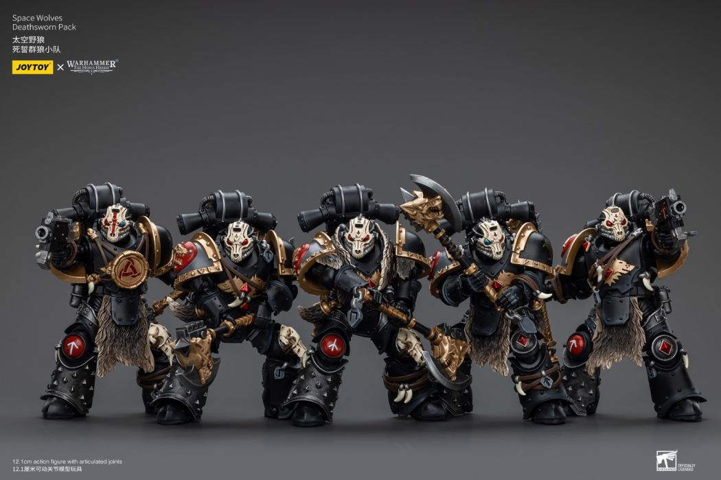 Space Wolves - Deathsworn Wolf Pack & Leman Russ VI Legion Primarch 1/18