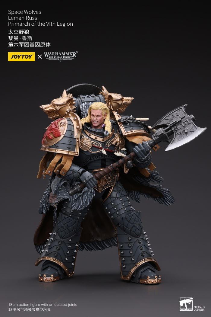 Space Wolves - Deathsworn Wolf Pack & Leman Russ VI Legion Primarch 1/18