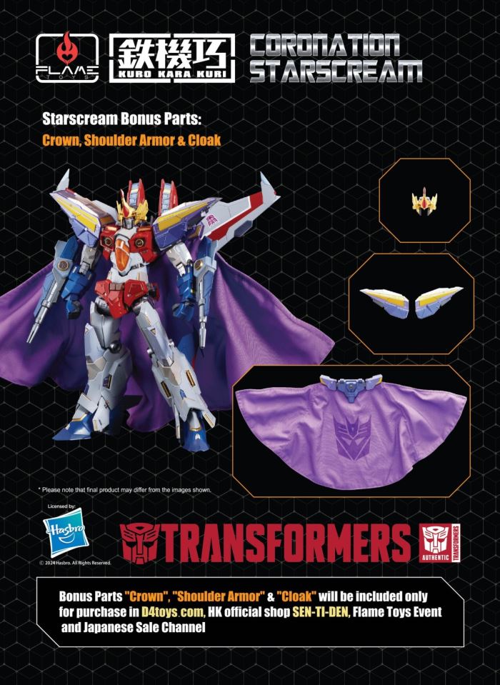 Kuro Kara Kuri Starscream