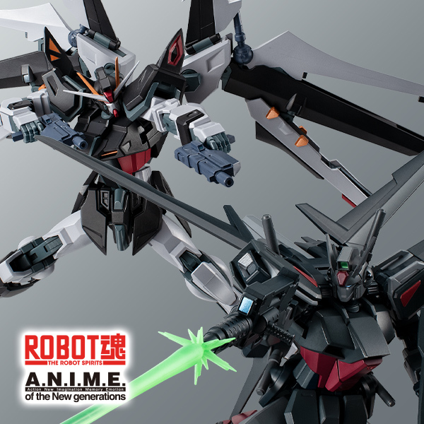 ROBOT SPIRITS <SIDE MS> GAT-X105E + AQM/E-X09S Strike Noir Gundam ver. ANIME