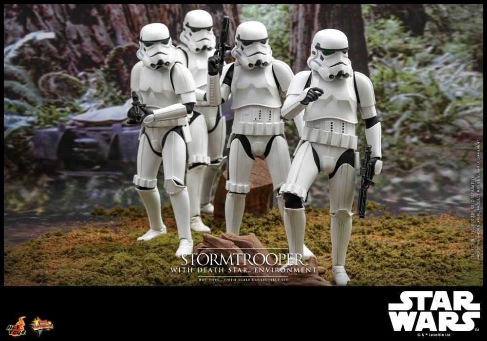 STORMTROOPER WITH DEATH STARTM - STAR WARS