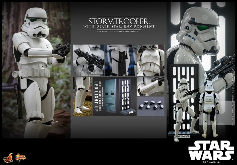 STORMTROOPER WITH DEATH STARTM - STAR WARS
