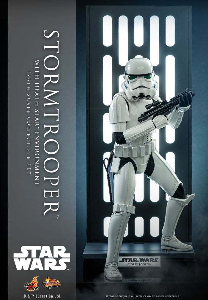 STORMTROOPER WITH DEATH STARTM - STAR WARS