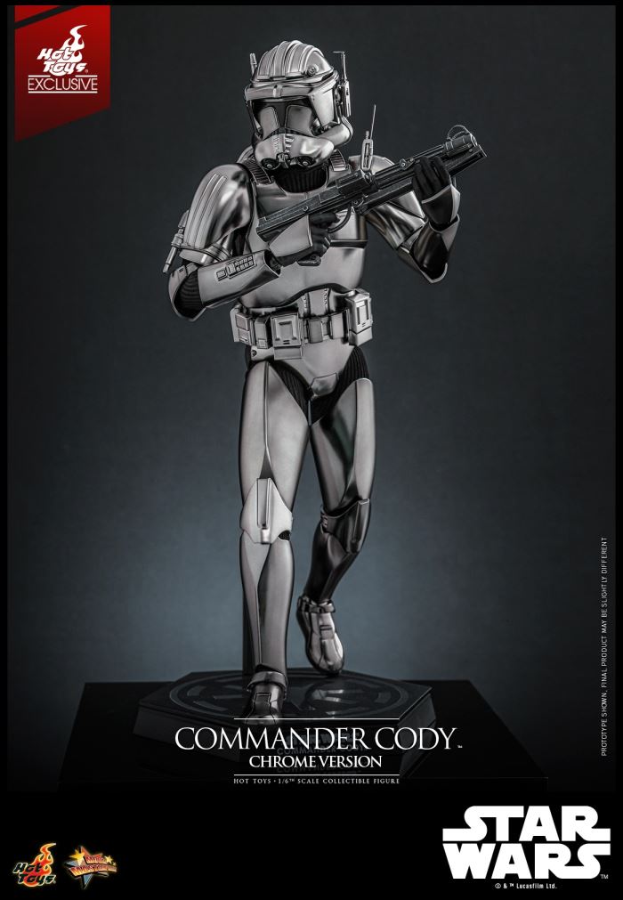 STAR WARS: EPISODE III REVENGE OF THE SITH COMMANDER CODY (CHROME VER) 1/6