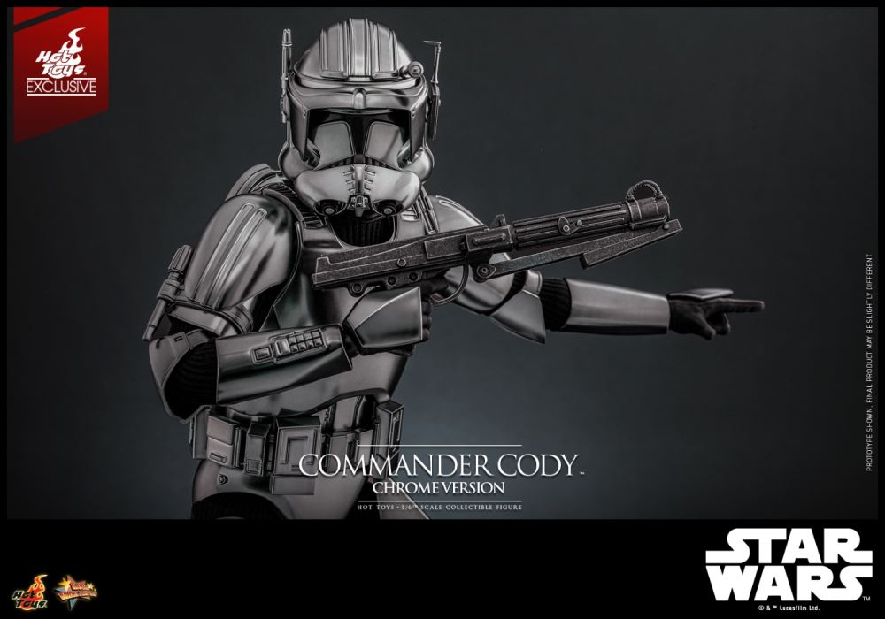 STAR WARS: EPISODE III REVENGE OF THE SITH COMMANDER CODY (CHROME VER) 1/6