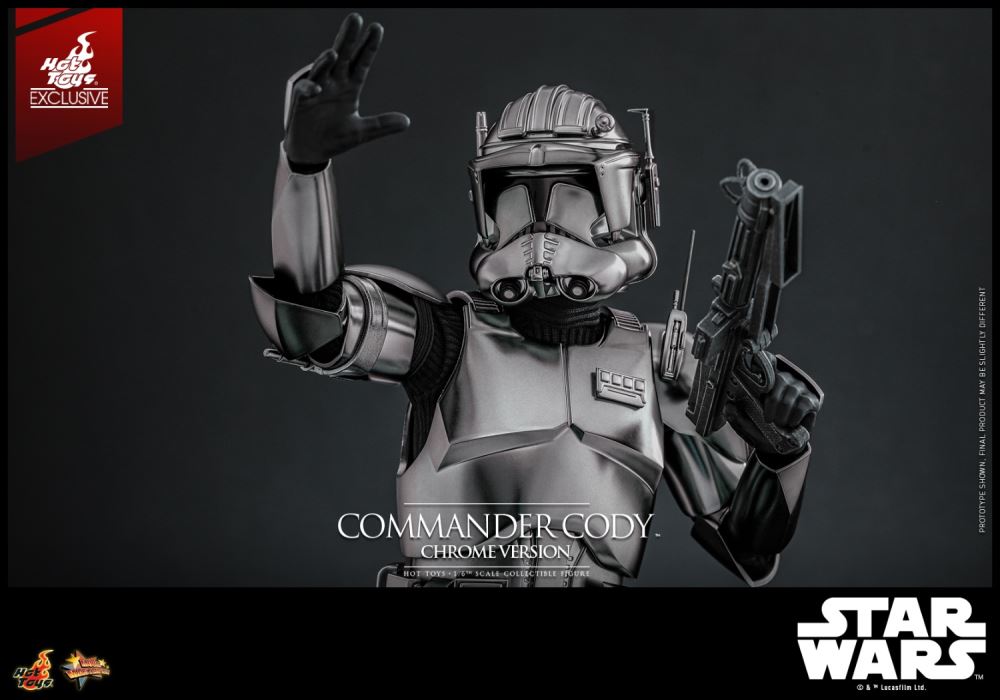 STAR WARS: EPISODE III REVENGE OF THE SITH COMMANDER CODY (CHROME VER) 1/6