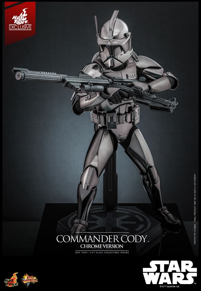 STAR WARS: EPISODE III REVENGE OF THE SITH COMMANDER CODY (CHROME VER) 1/6