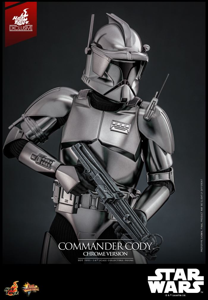STAR WARS: EPISODE III REVENGE OF THE SITH COMMANDER CODY (CHROME VER) 1/6