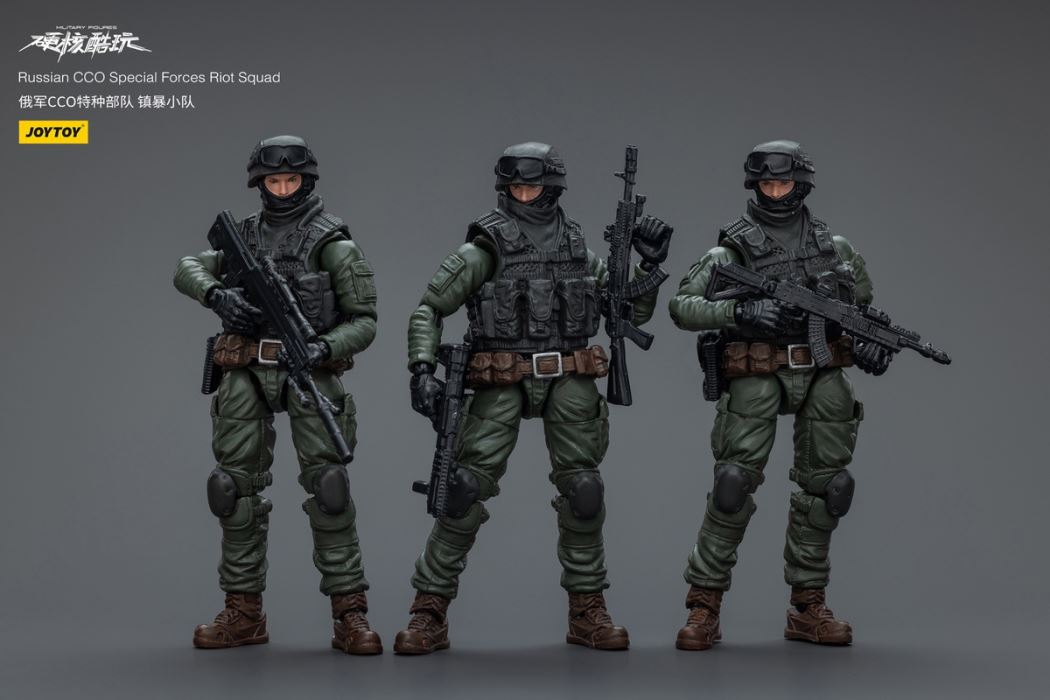 Russian CCO Special Forces - Sniper/Fireman/Demoman 1/18