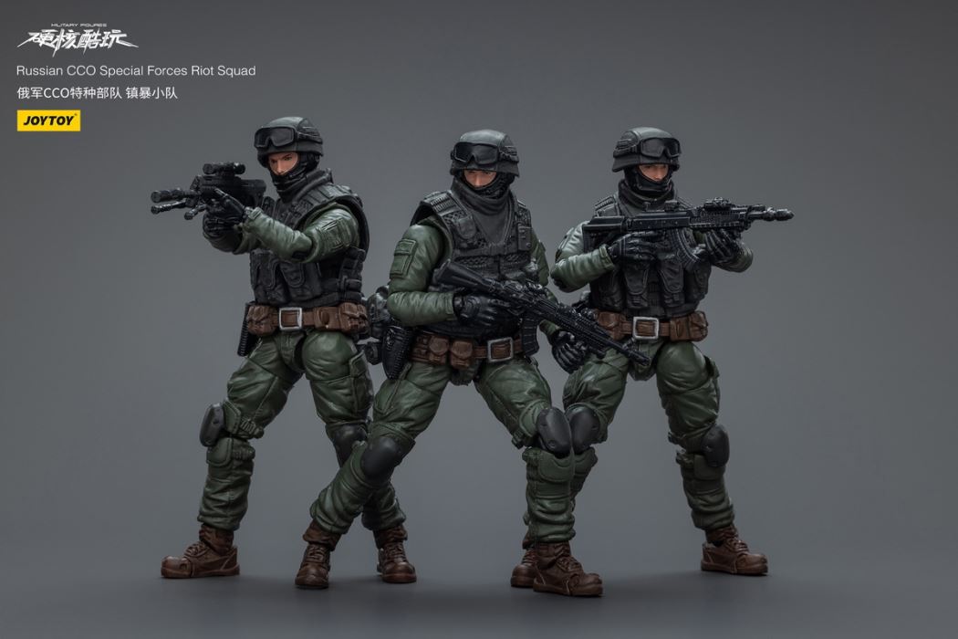 Russian CCO Special Forces - Sniper/Fireman/Demoman 1/18