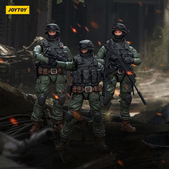 Russian CCO Special Forces - Sniper/Fireman/Demoman 1/18