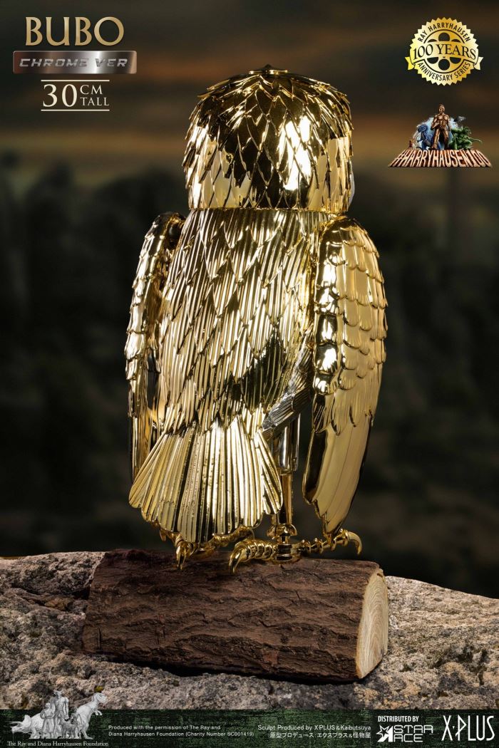 Ray Harryhausen 100th Anniversary - Baby Bird Bubo (Electroplated Version)