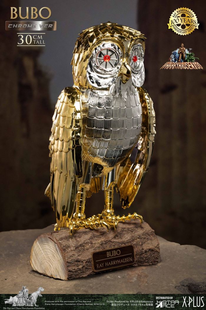 Ray Harryhausen 100th Anniversary - Baby Bird Bubo (Electroplated Version)