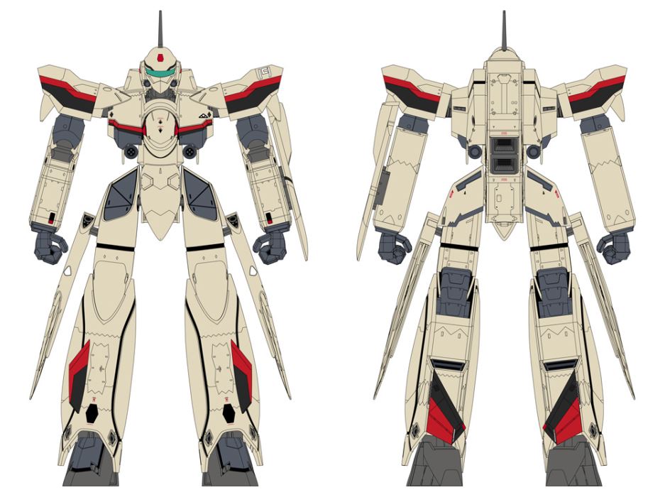 YF-19 Battroid Macross Plus