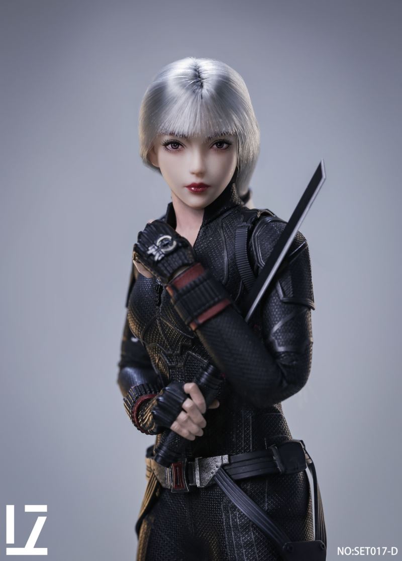 female head sculpture [SET017] 1/6