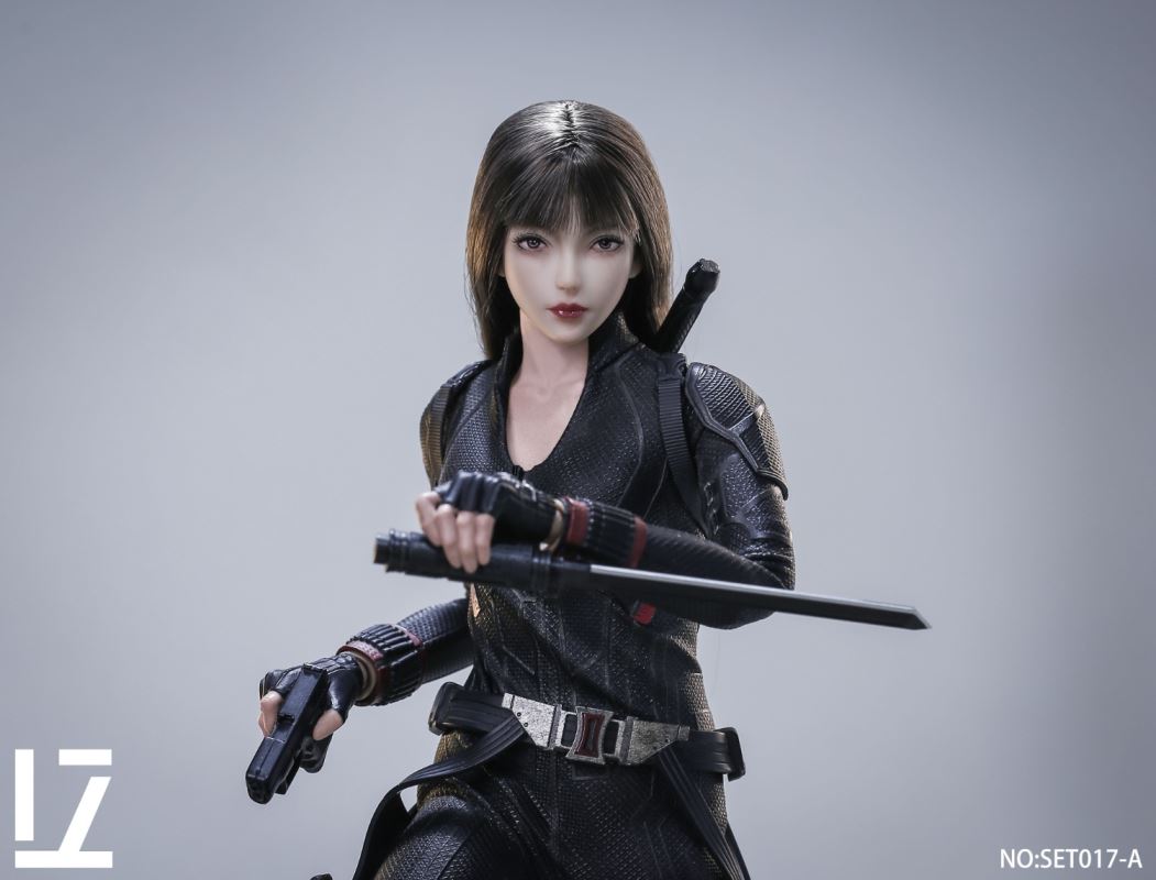 female head sculpture [SET017] 1/6