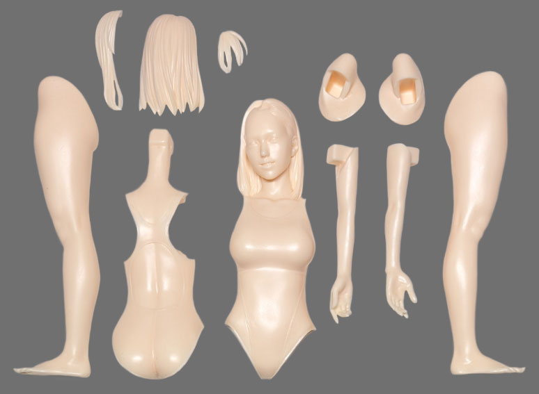 HQ08-03 1/8 resin kit