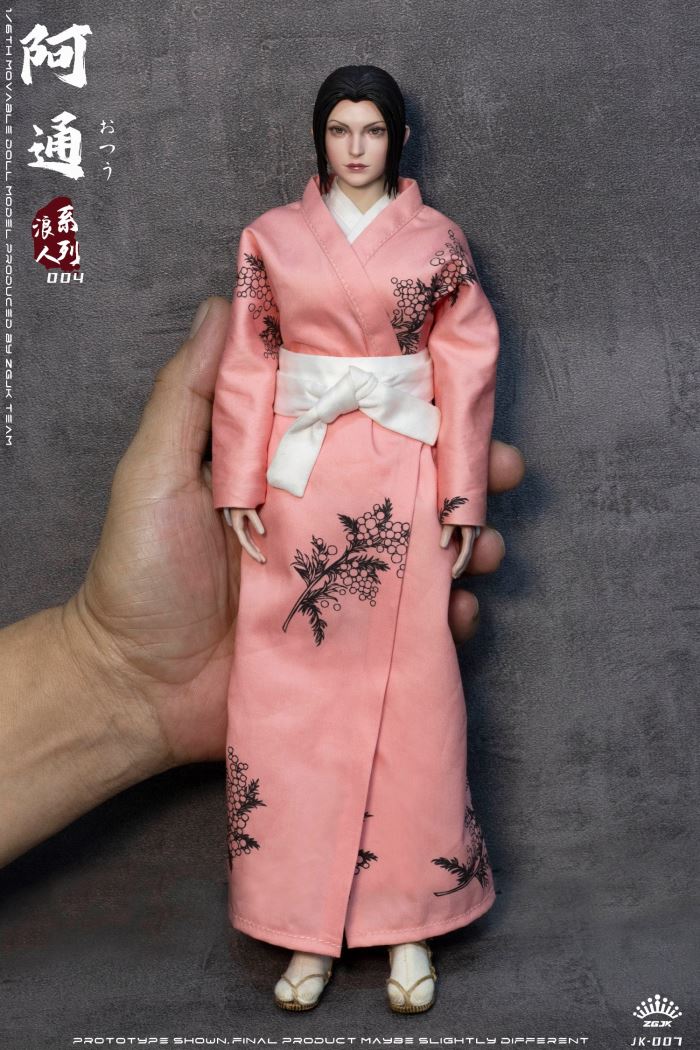 Ronin series-Atong female Ronin movable doll [JK-007] 1/6