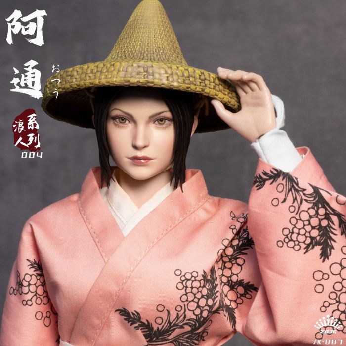 Ronin series-Atong female Ronin movable doll [JK-007] 1/6