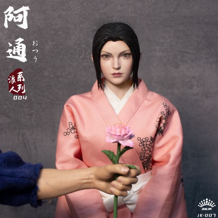 Ronin series-Atong female Ronin movable doll [JK-007] 1/6