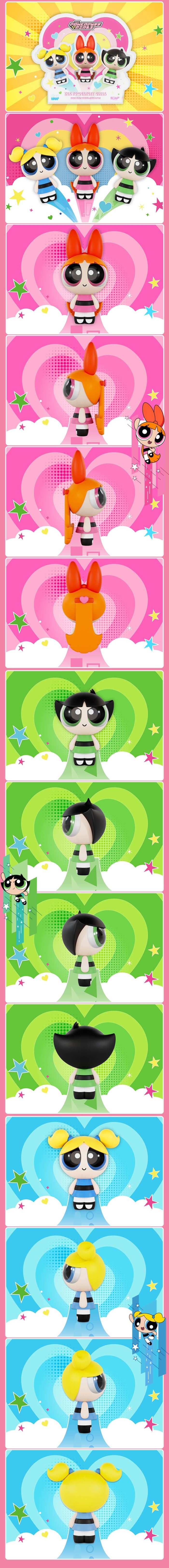 Powerpuff Girls Doll Set