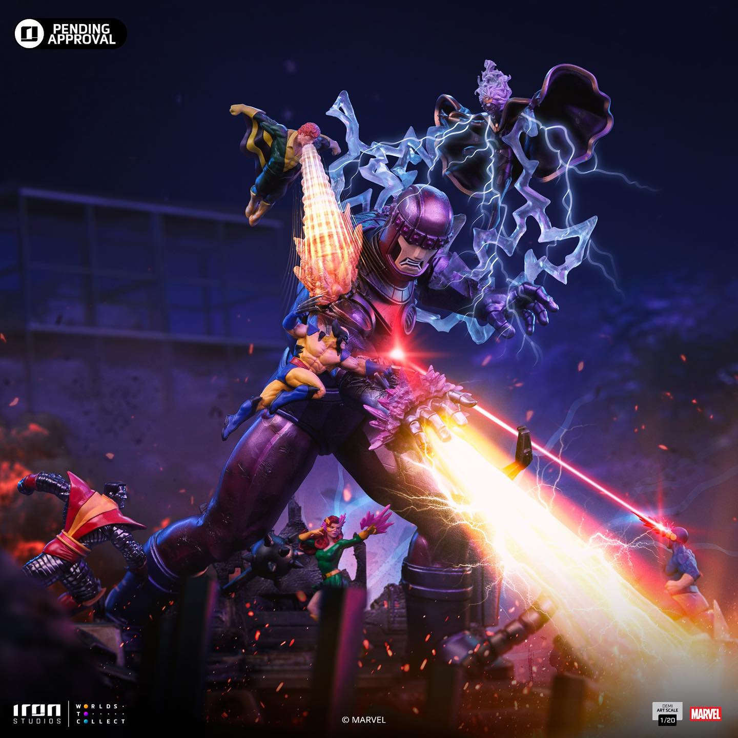 X-Men Danger Room Diorama – Demi Art Scale 1/20