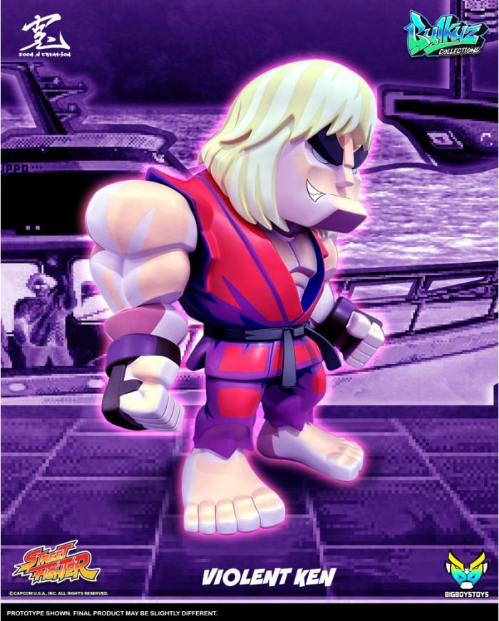 Street Fighter Bulkyz Collections Violent Ken