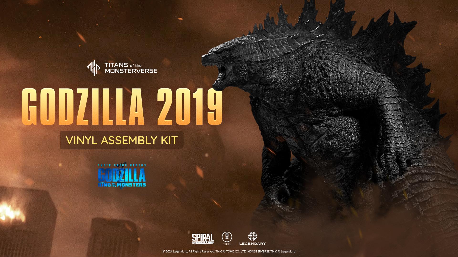 Godzilla 2019 Vinyl Model Kit