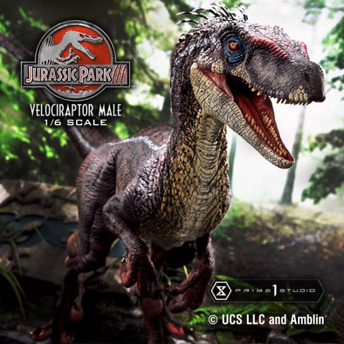 Jurassic Park III (Film) Velociraptor Male