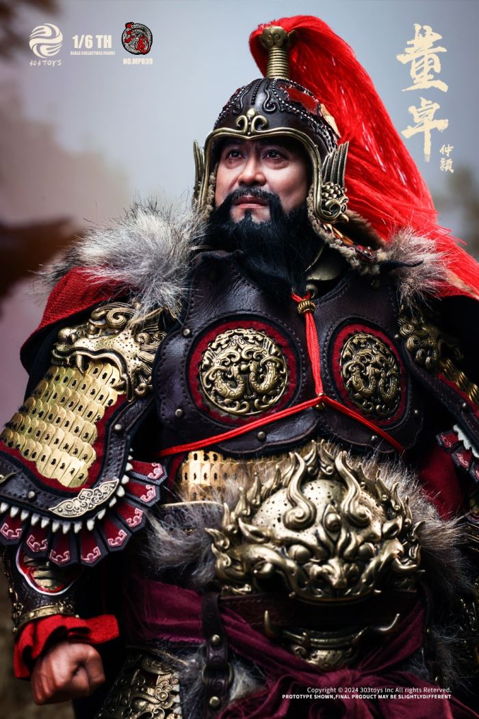 Three Kingdoms Series - Dong Zhuo, Marquis of Mei/Jueying Warhorse & Dong Zhuo, Grand Master/Diao Chan